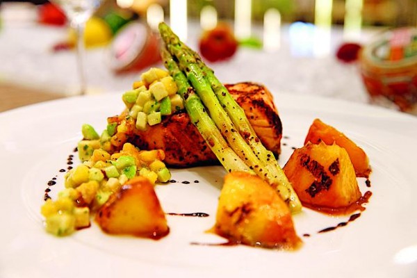 Персиковое меню в Park Kitchen