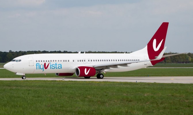 Лоукостер Fly Vista полетит из Киева в Тбилиси