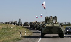 Силы АТО уничтожили часть колонны российской военной техники, вторгшейся в Украину