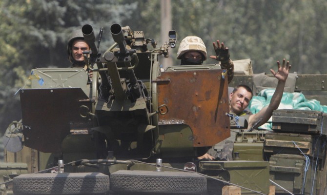 Силы АТО взяли под контроль 3 населенных пункта