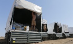 Красный Крест начал осмотр российской гуманитарки