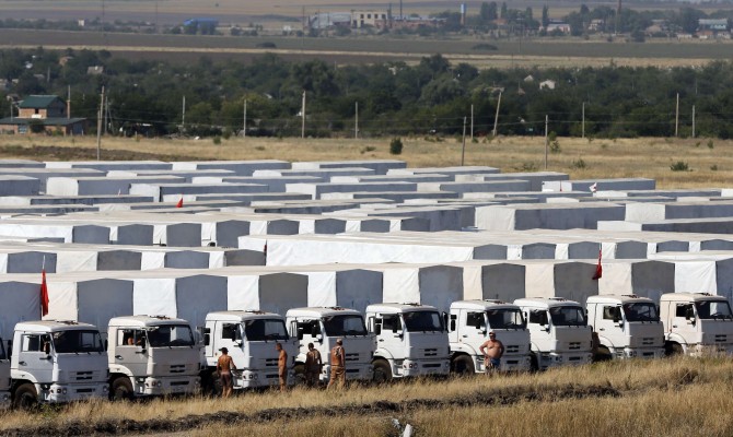 Украина признала российский конвой гуманитаркой