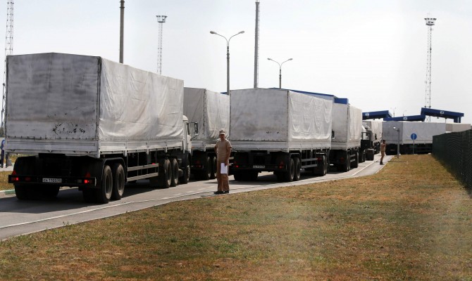 Таможенники не нашли оборудование луганских заводов в грузовиках «гумконвоя»