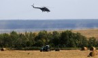 Russian helicopters shot at the Ukrainian law enforcers