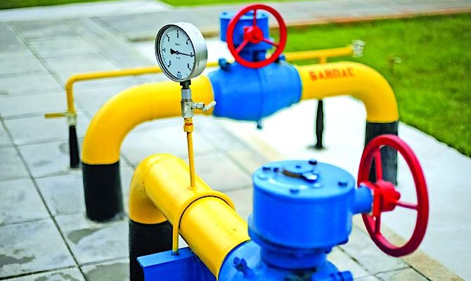 Украина увеличила запасы газа в ПХГ до 15,6 млрд куб. м