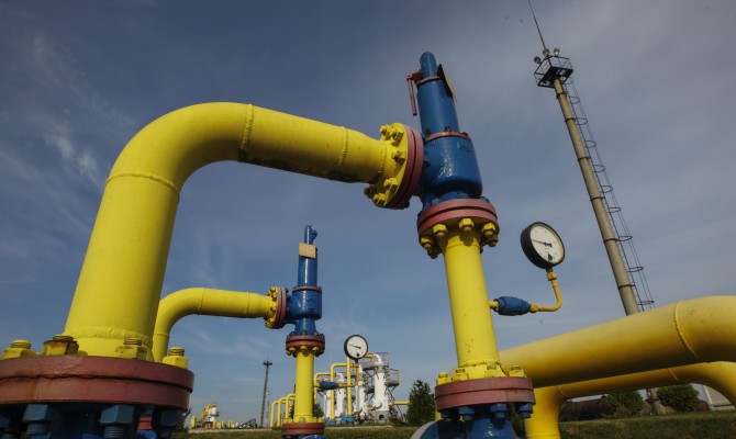 Украина увеличила запасы газа в ПХГ до 16,7 млрд куб. м