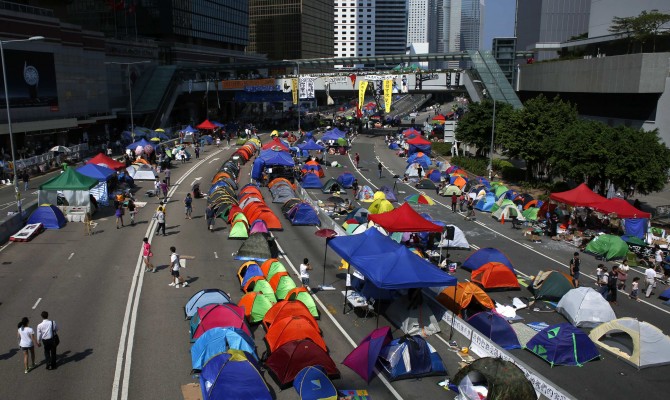 Для разгона демонстрантов в Гонконге могут применить силу