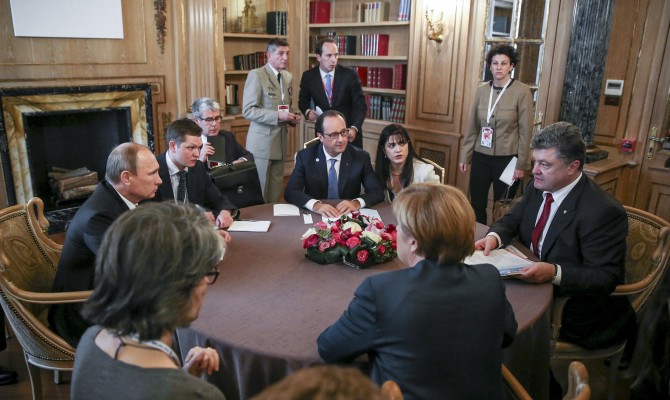 Порошенко: Практических результатов переговоров с Путиным по газовому вопросу нет