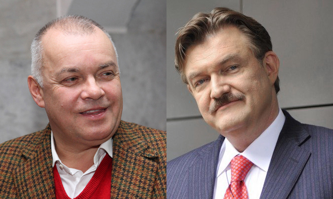 Украинские пограничники запутались в телеведущих Киселевых