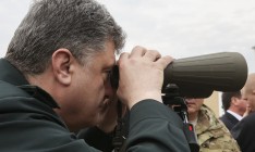 Порошенко сегодня находится в Донбассе