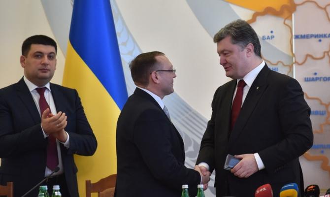 Президент назначил Коровия главой Винницкой обладминистрации