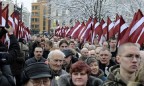 В Риге около тысячи человек собрались на шествие в честь легионеров СС