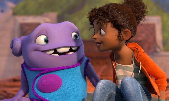 Всем добра. В прокат выходит мультфильм «Наконец дома» - о том, что любовь и дружба не чужды даже инопланетянам
