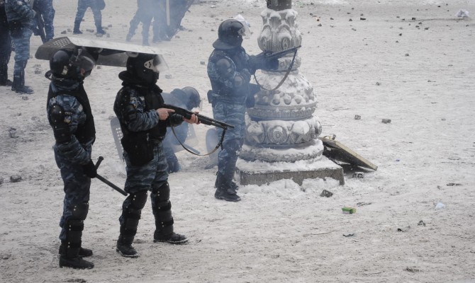 Майдановцев на Институтской расстреливал «Беркут» из «группы Садовника»