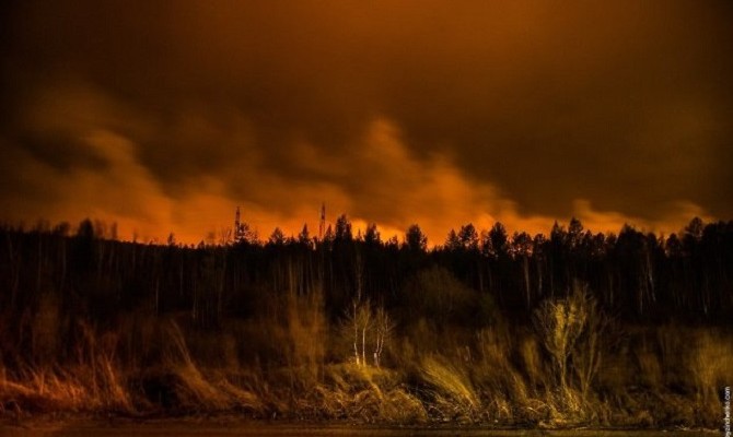Лесные пожары из России перекинулись в Китай