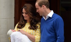 Как встречали новорожденную британскую принцессу