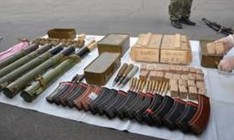 СБУ изъяла арсенал оружия при попытке вывоза из зоны АТО