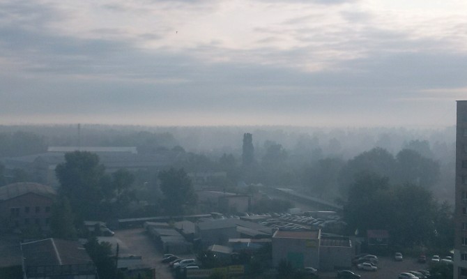 Возле Киева горят торфяники