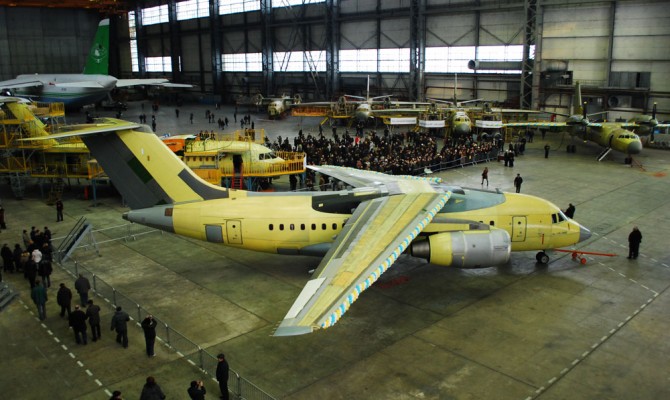 «Антонов» планирует увеличить выпуск самолетов до 50 в год