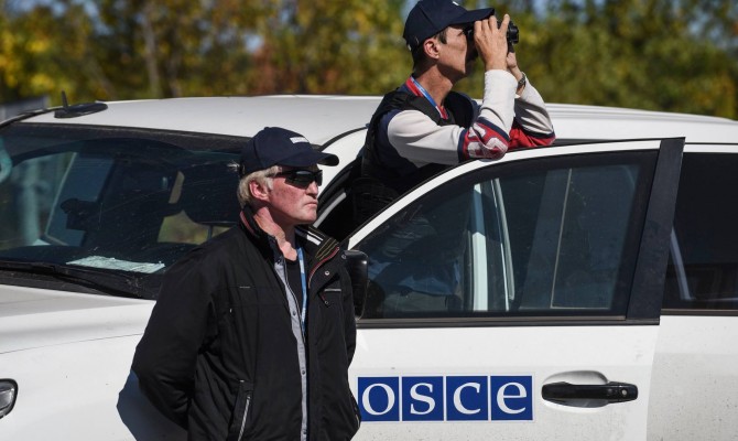 Украина просит ОБСЕ проверить Широкино на наличие там боевиков