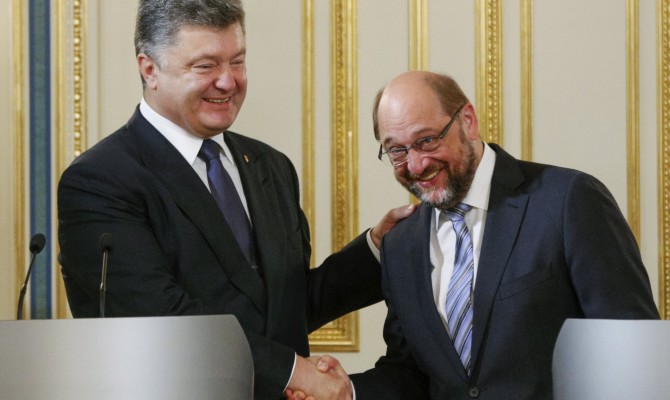 Президент ЕП обещает ускорить введение безвизового режима для Украины
