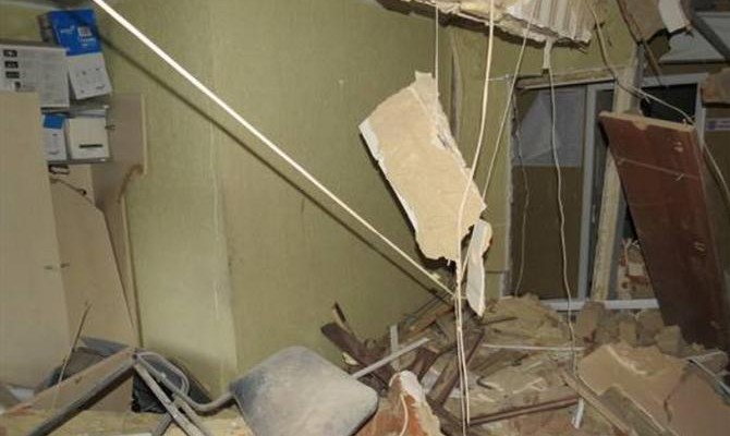 В Сумах подорвали офис «Батькивщины»