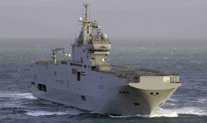 Россия решила демонтировать оборудование с неполученных «Мистралей»