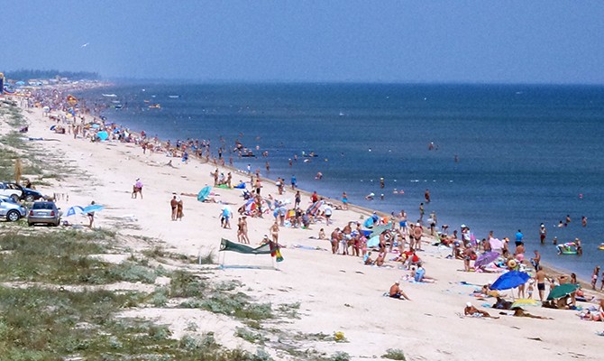 Поток туристов на курорты Украины вырос на четверть