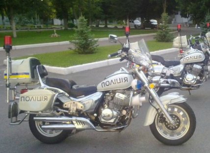 Часть киевских полицейских пересядут на мотоциклы