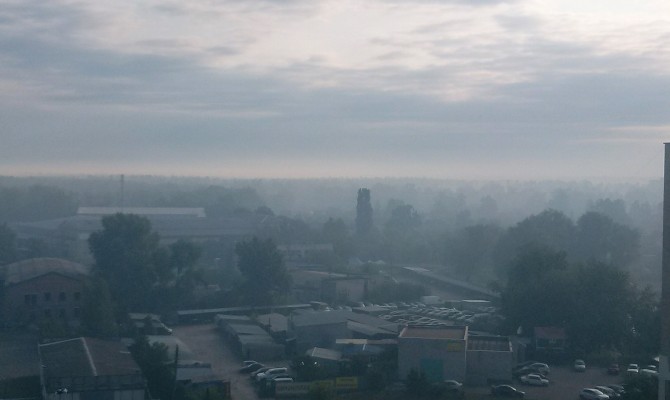 В Киеве загрязнение воздуха превышает норму, — ГСЧС