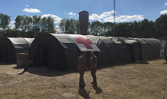 США передали Украине военный госпиталь стоимостью $7,6 млн