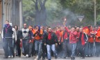 В результате драки футбольных фанатов в Киеве задержаны 85 человек