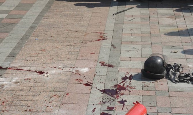 Кличко заявил о погибшем в ходе столкновений под Радой