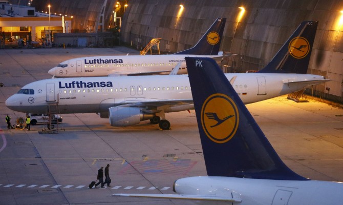 Lufthansa аннулировала 1 тыс. рейсов из-за новой забастовки