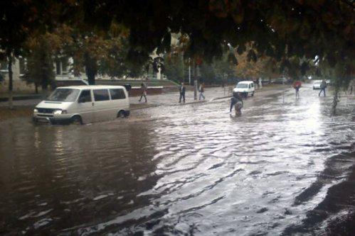 Во Львове за сутки выпало 64% месячной нормы осадков