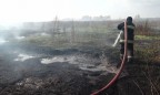 В Полтавской области третий день тушат торфяные пожары