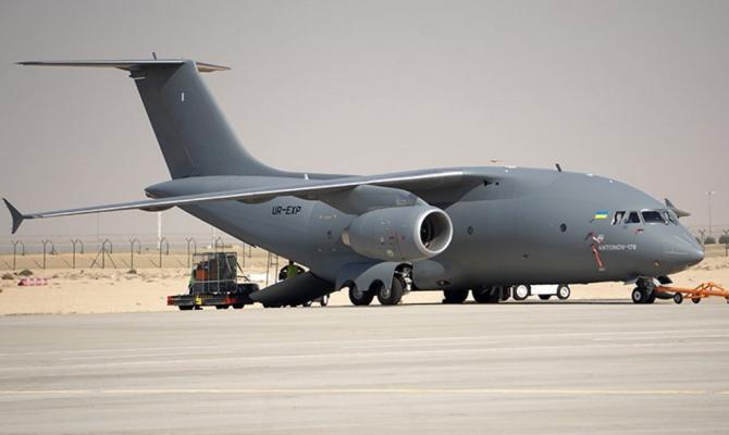 Украина презентовала Ан-178 на выставке в Дубае