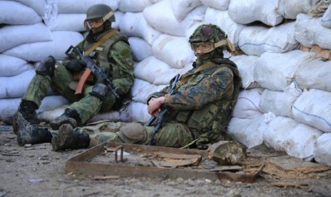 В районе Зайцево произошло боевое столкновение сил АТО с боевиками
