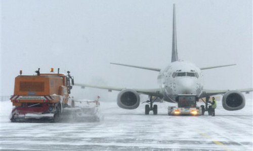 Харьковский аэропорт из-за непогоды отменяет рейсы