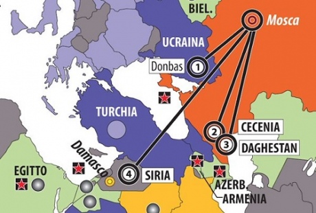 Итальянское издание обозначило на карте Крым частью России