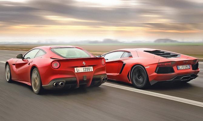 На украинский рынок не будут поставляться Ferrari и Lamborghini