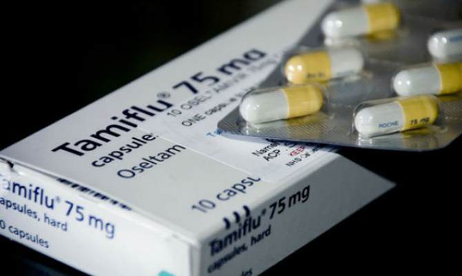 Литва передала Украине «Тамифлю» как гуманитарную помощь