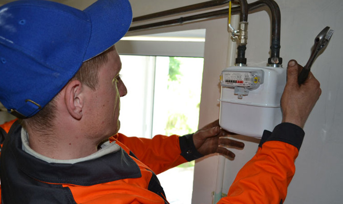 В Киеве продлили бесплатную установку газовых счетчиков до 1 апреля