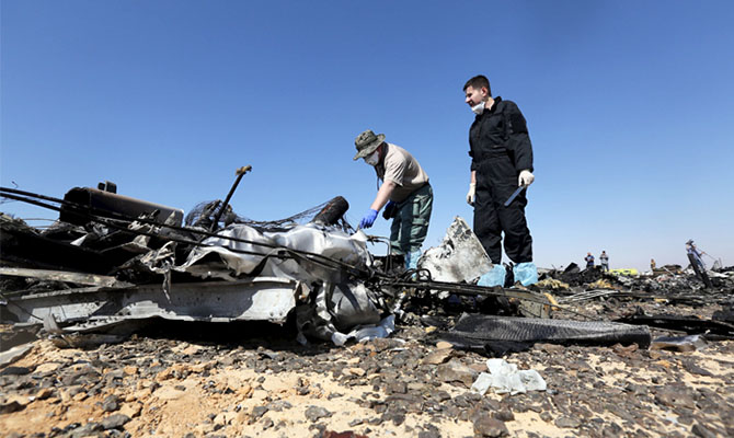 Россия обвинила в катастрофе самолета A321 Турцию