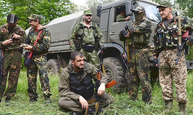 Воевавшие на Донбассе «ополченцы» просят у РФ о статусе участника боевых действий