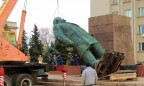 На Одесчине снесли самого большого Ленина