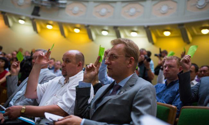 Садового переизбрали лидером  «Самопомощи»