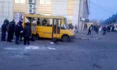 В Макеевке пассажир взорвал маршрутку после ссоры с водителем