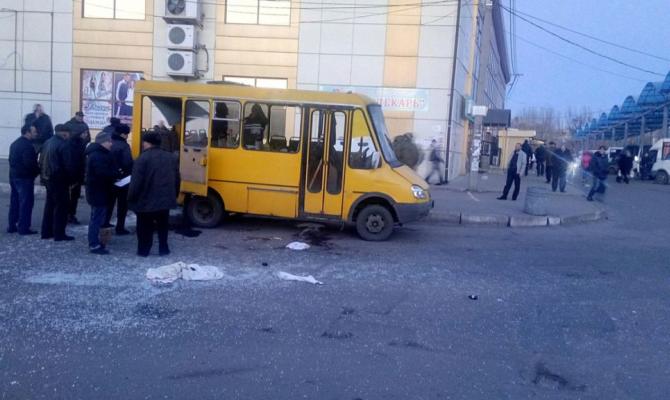 В Макеевке пассажир взорвал маршрутку после ссоры с водителем