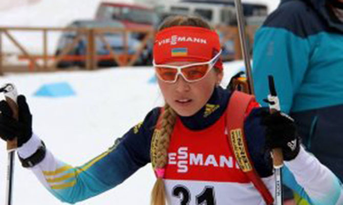 Украинская биатлонистка выиграла «золото» Кубка Европы